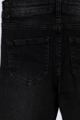 Charcoal Grey Boy's Denim Pant